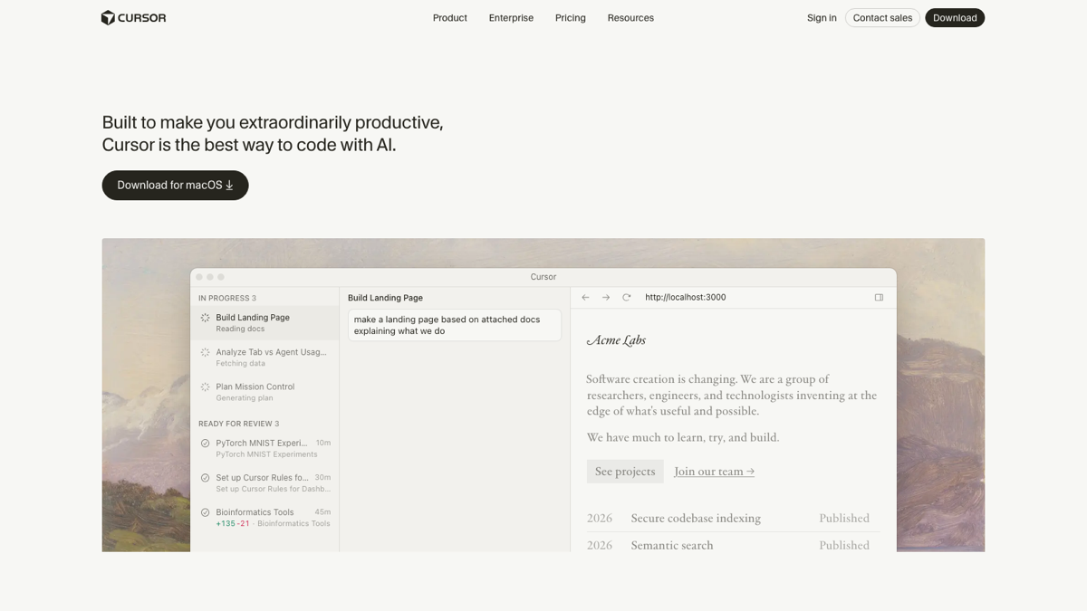 Cursor — the AI code editor this post is about